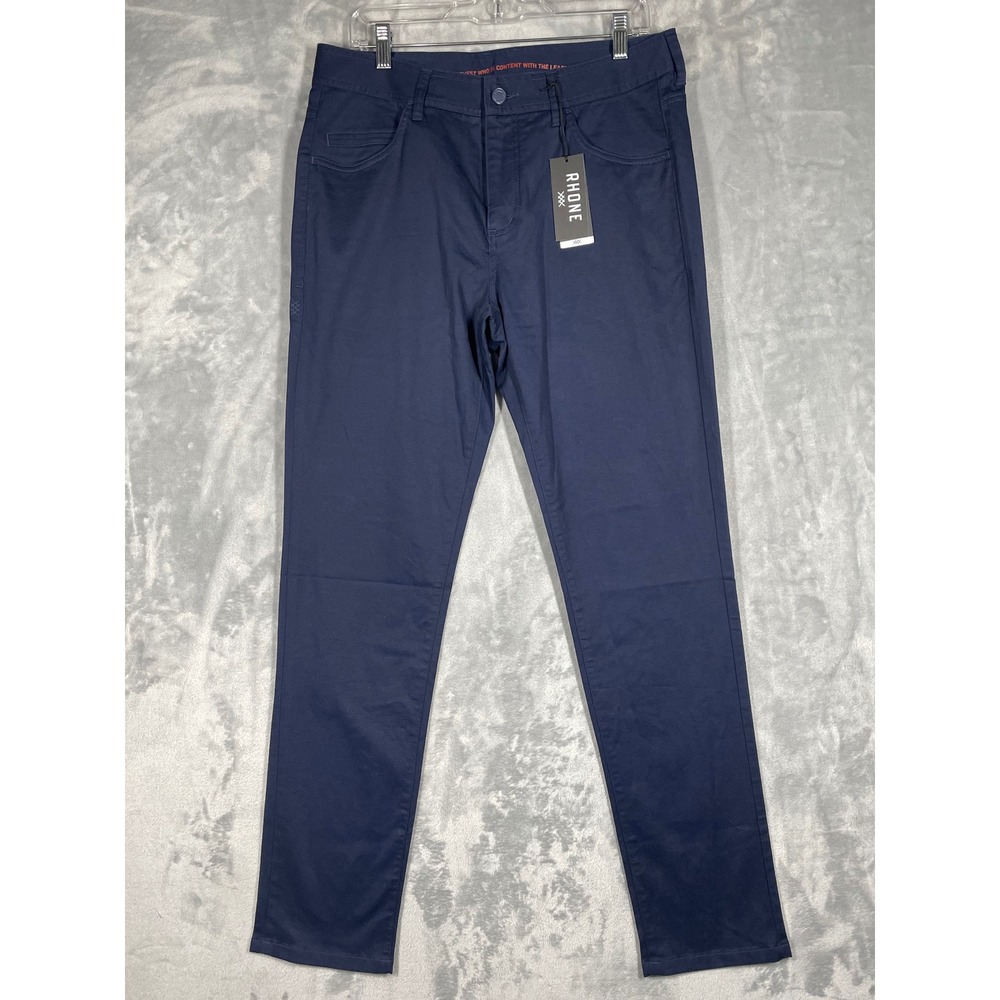 Rhone Everyday Twill Pant Navy Blue Mens Size 33x33 Stretch 101253-410-33 NWT